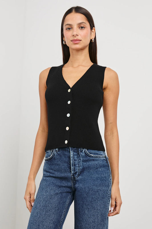 Rails Rosa Vest, Black