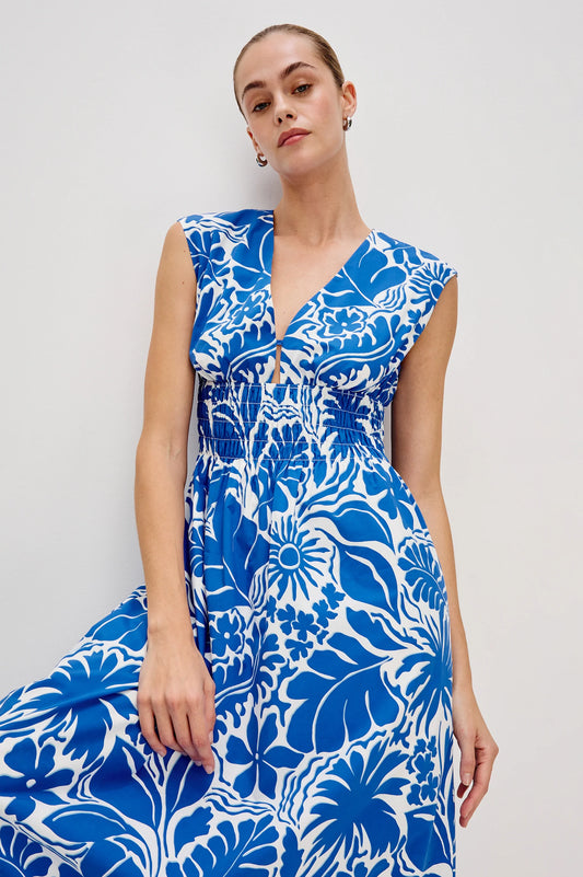 Rails Roxanne Dress, Blue Riviera