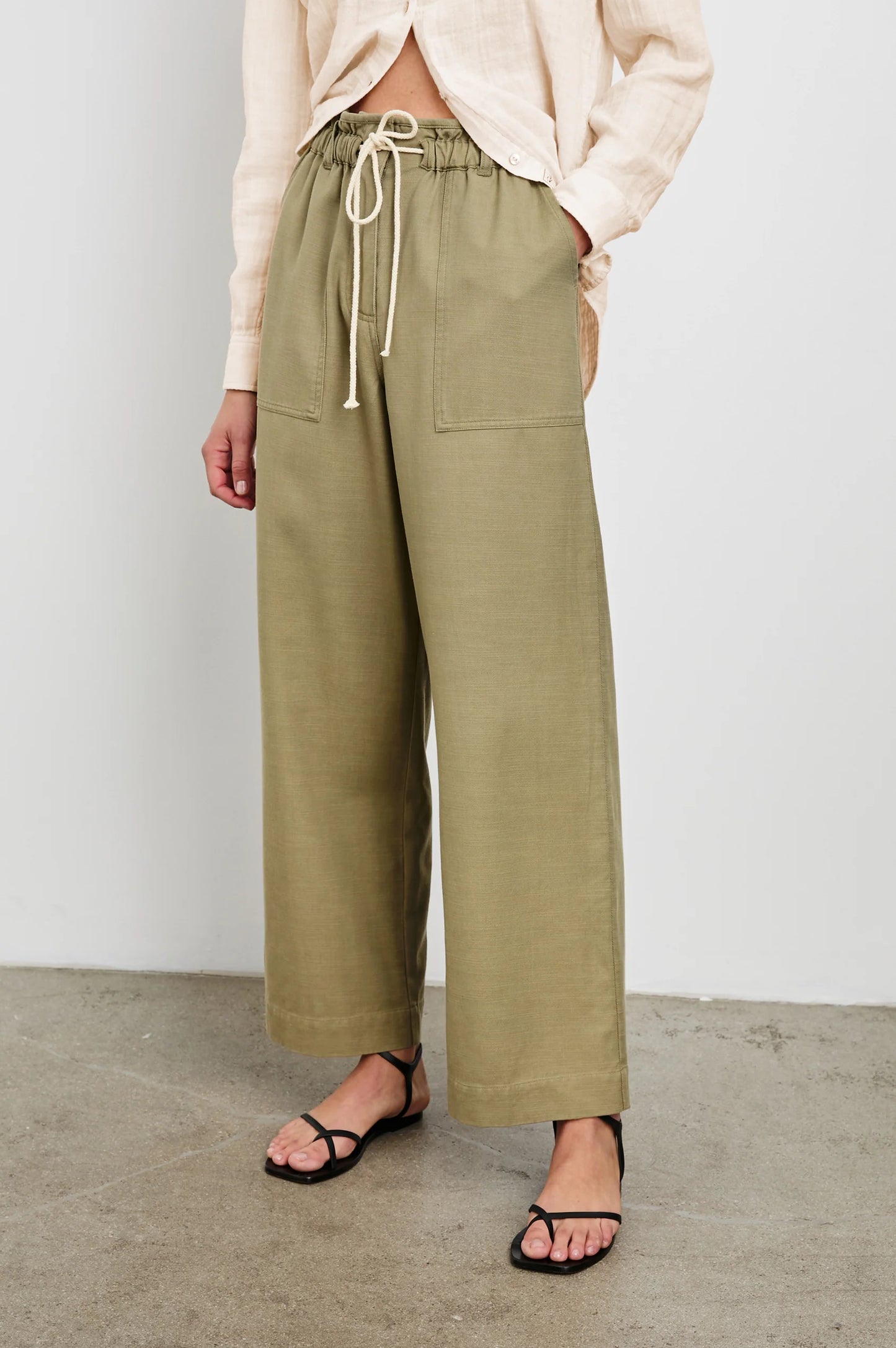 Rails Ryan Pant, Pale Olive