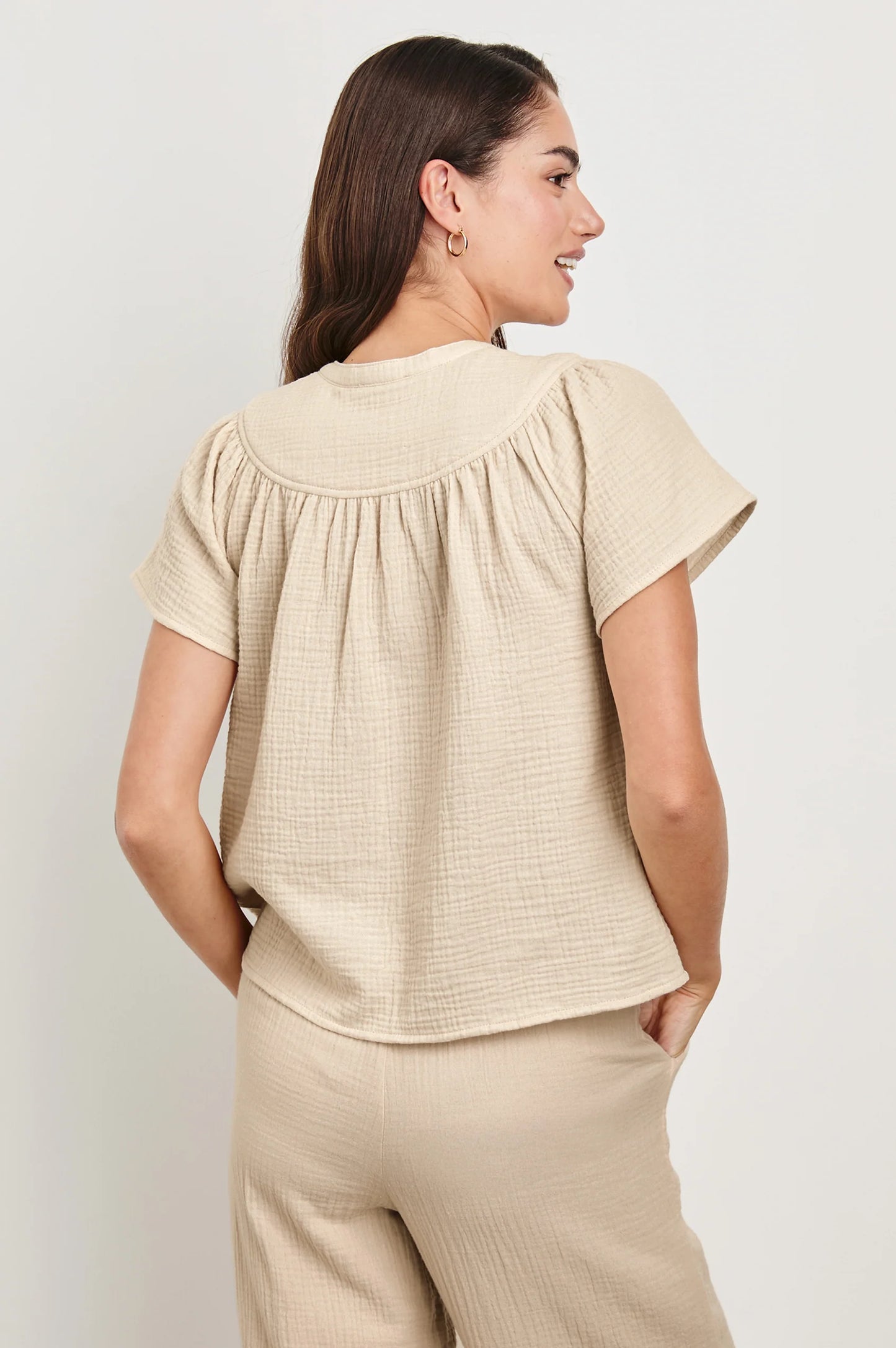 Rails Sayer Shirt, Flax