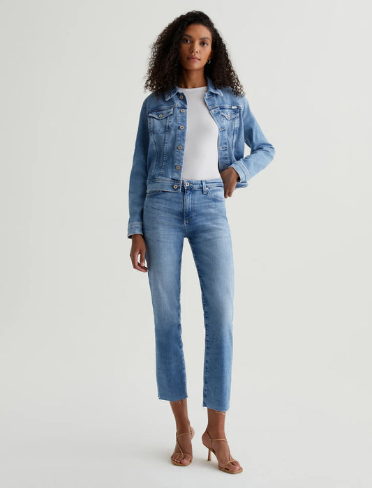 AG Mari Crop Mid-Rise Slim Straight, Central Coast
