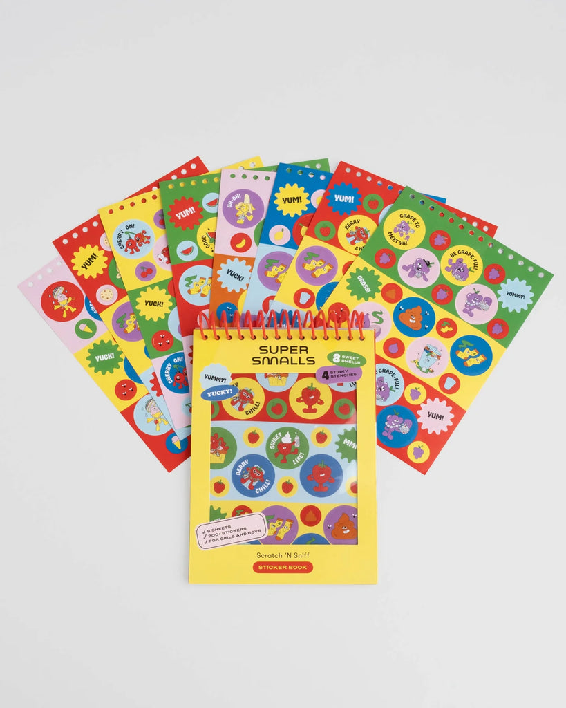 Super Smalls - Scratch ‘n Sniff Sticker Book