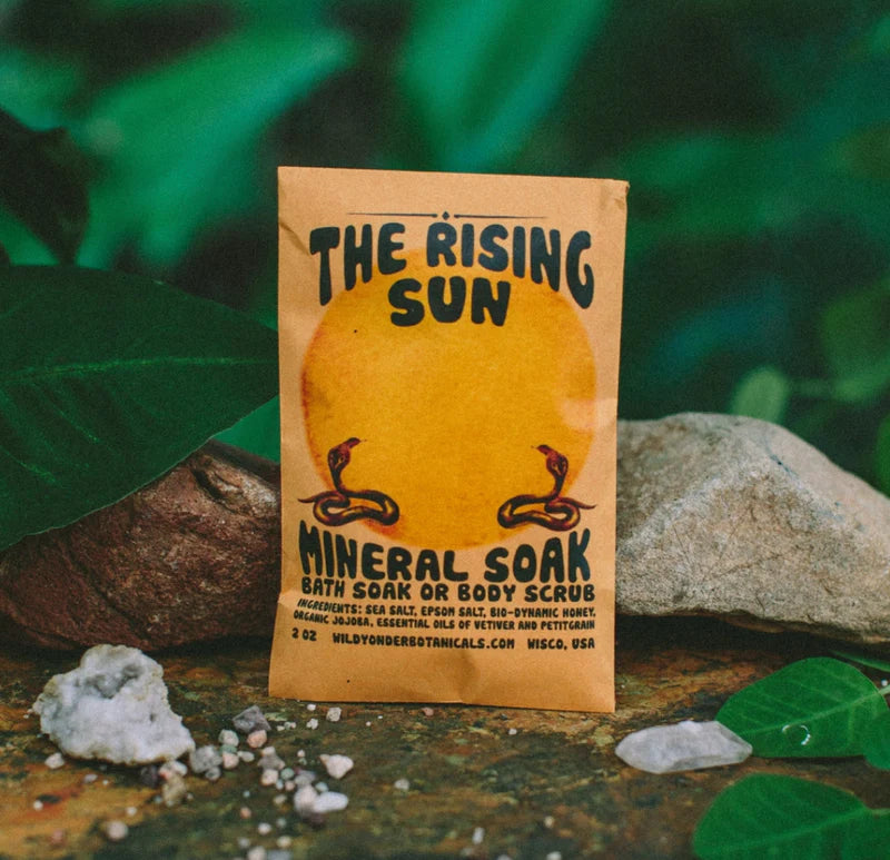 Wild Yonder Botanicals Mineral Bath Soak - Rising Sun
