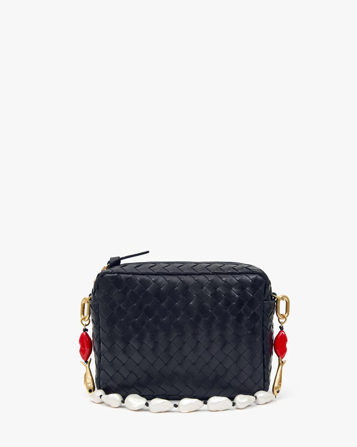 Clare V Shortie Strap, Multi Charm