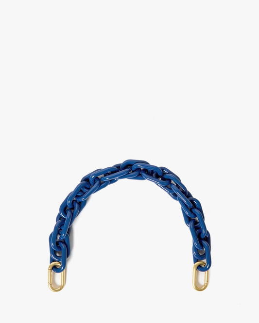 Clare V Shortie Strap, French Blue