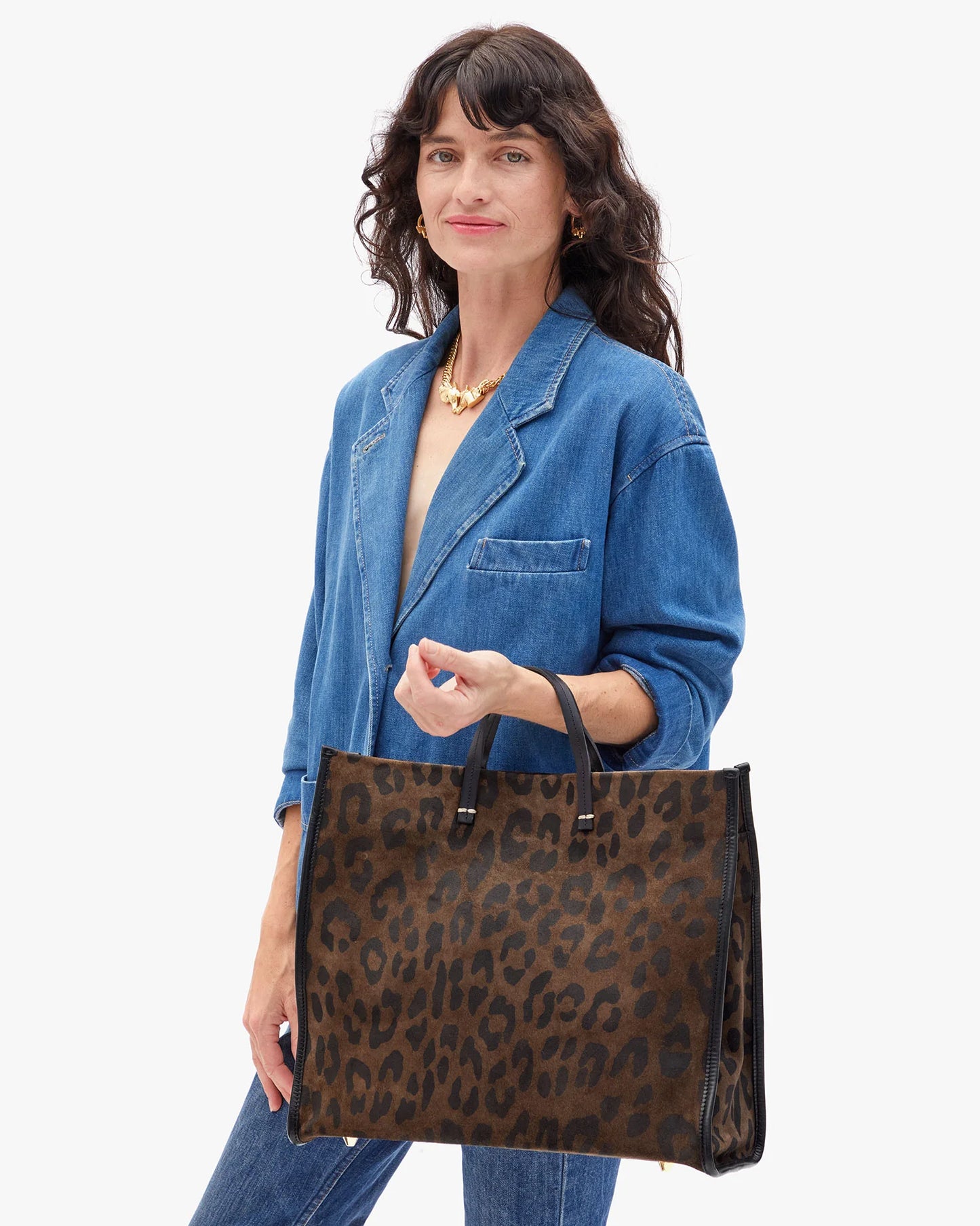 Clare V Simple Tote, Cocoa Pablo Cat