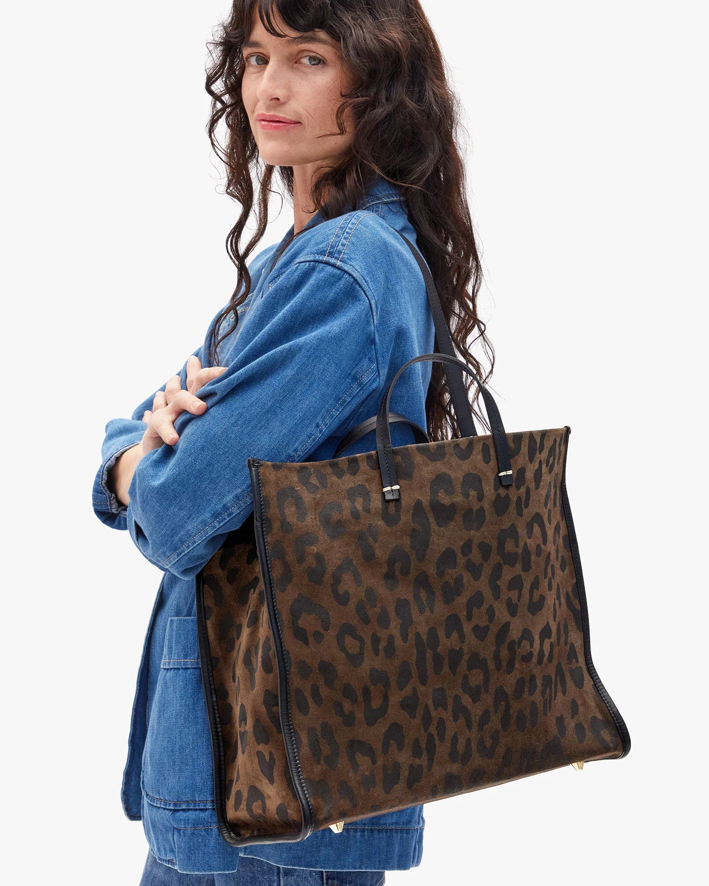 Clare V Simple Tote, Cocoa Pablo Cat