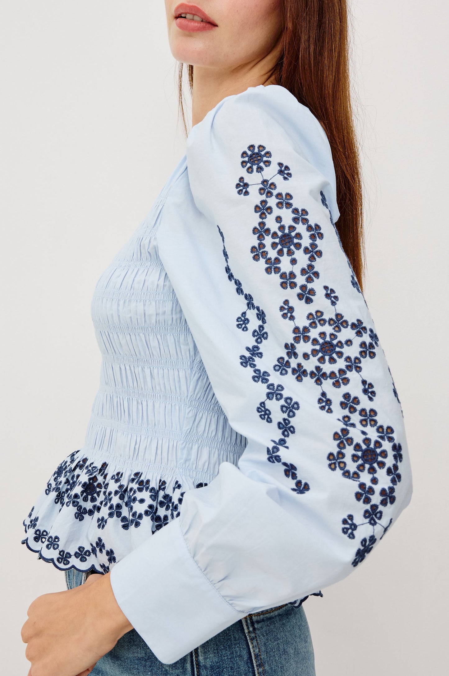 Rails Tabi Top, Blue Bird