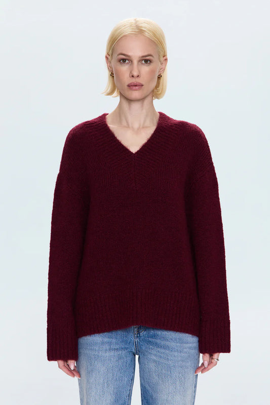 Pistola Talia Sweater, Claret