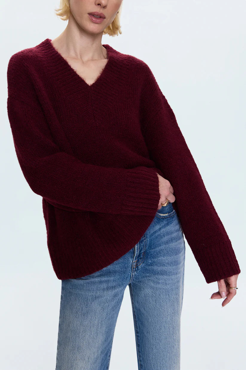 Pistola Talia Sweater, Claret