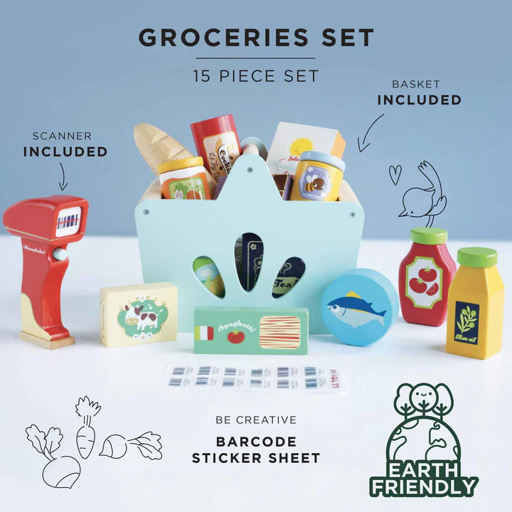 Le Toy Van Grocery Set & Scanner