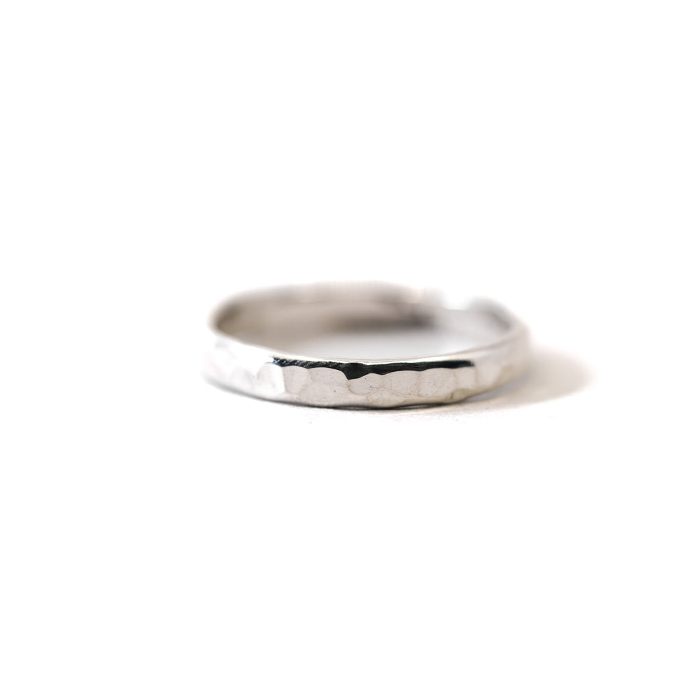 The Land of Salt Thick Hammered Stacking Ring - Multiple Options