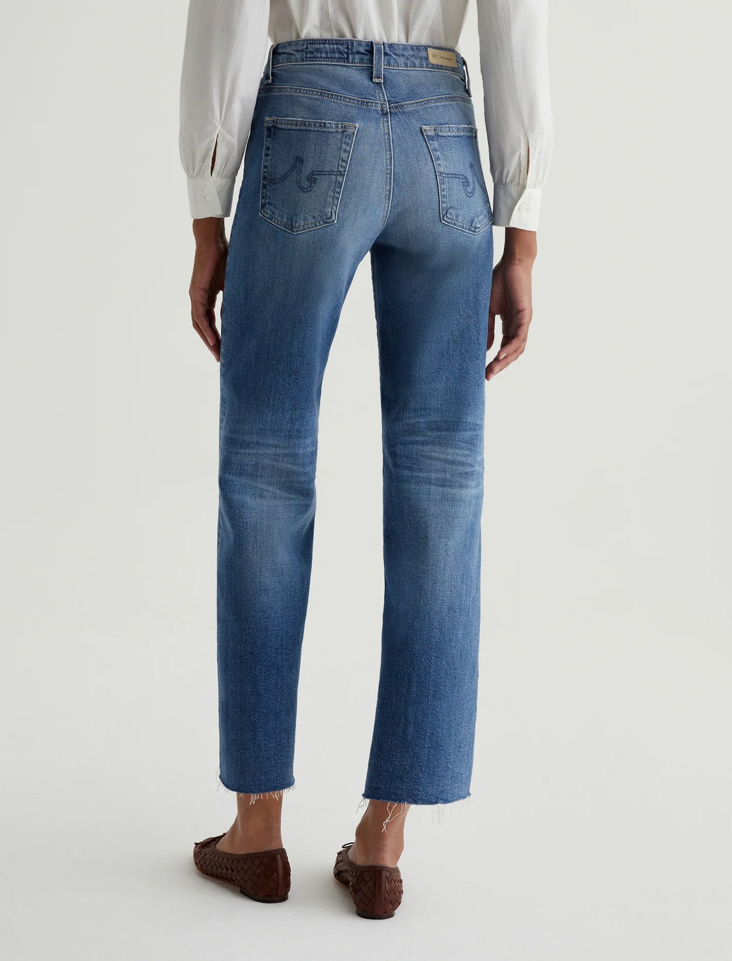 AG Saige Wide Leg Crop, 16 Years Postcard