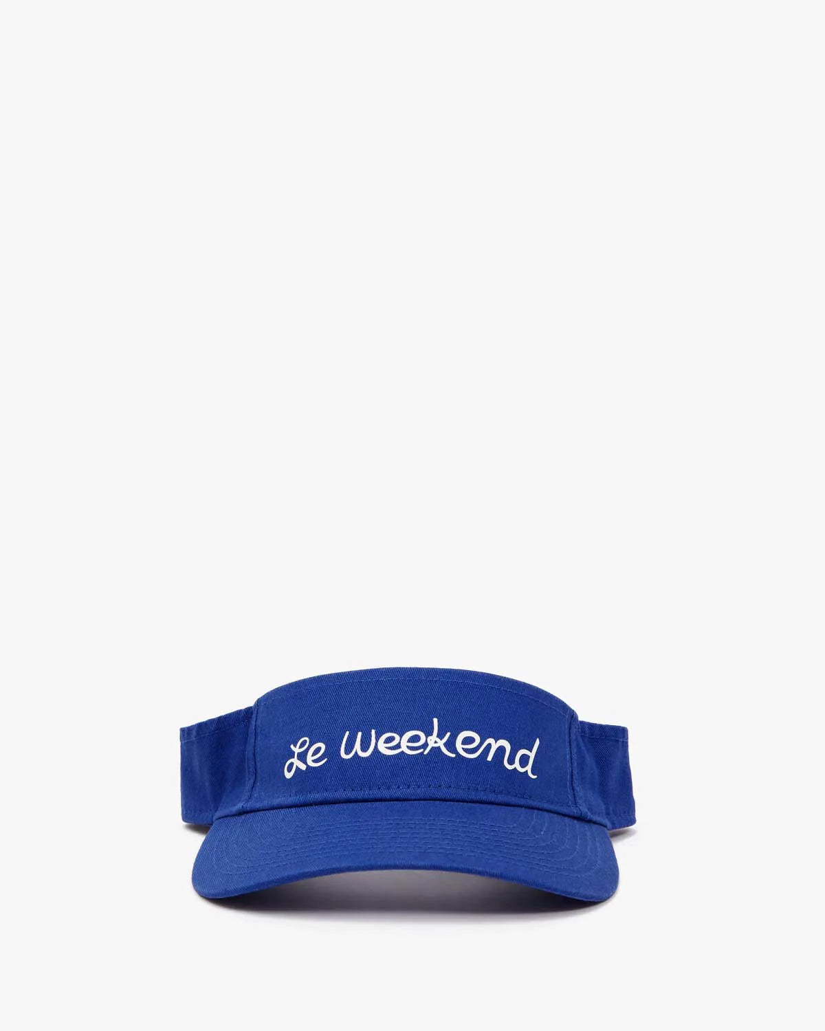 Clare V Visor, Royal w/ Cream Le Weekend