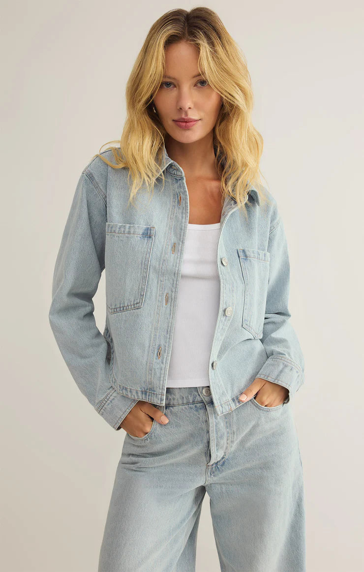 Z Supply All Day Cropped Denim Jacket - Multiple Options