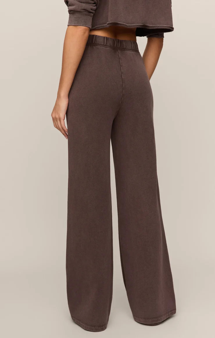 Z Supply Hunter Knit Pant, Dark Chocolate