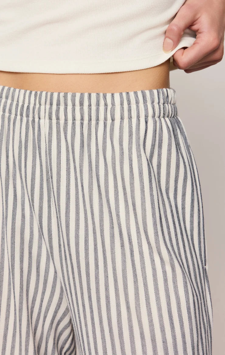Z Supply Scout Knit Striped Pant, Eclipse