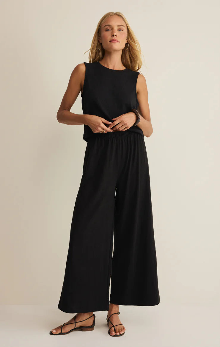 Z Supply Scout Textured Slub Pant, Black