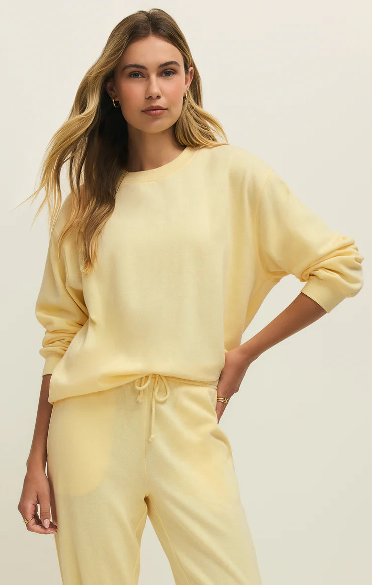Z Supply Boyfriend Sweatshirt, Sunnyside