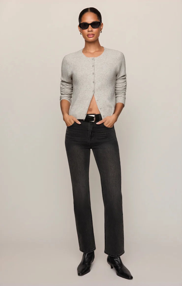 Z Supply Medina Cardigan, Feather Grey