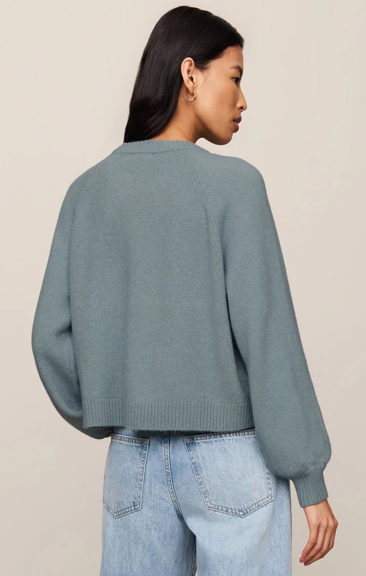 Z Supply Coming Up Cozy Sweater, Soft Succulent