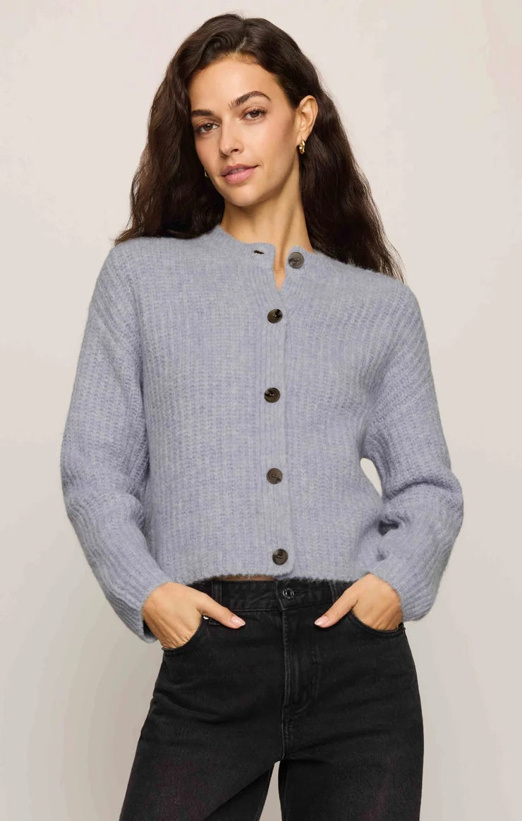 Z Supply Rosemont Cardigan, Silverlake