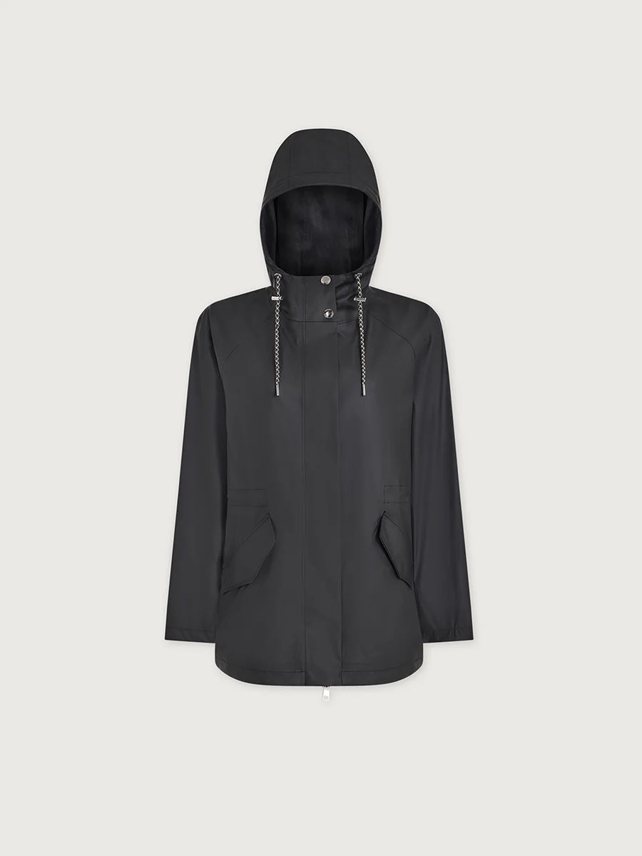 Varley Orlen Short Rain Jacket, Black