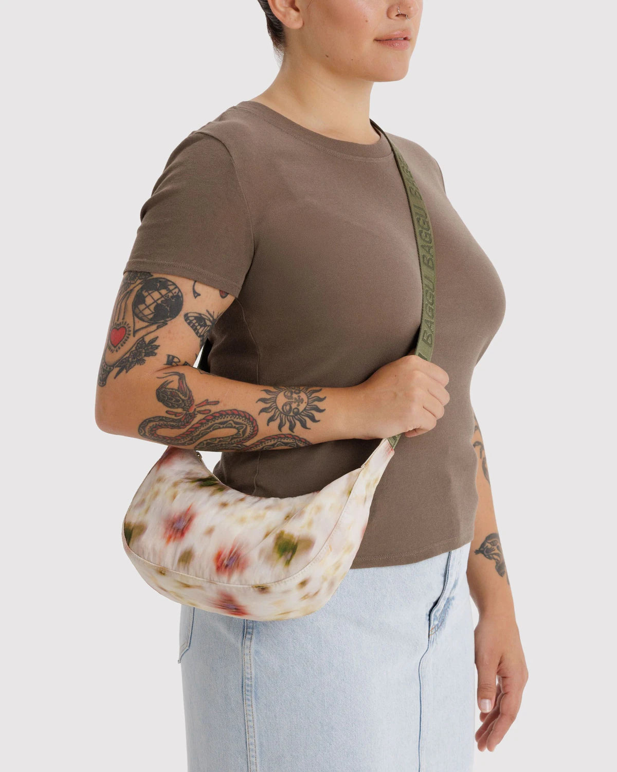 Baggu Small Nylon Crescent Bag - Multiple Options