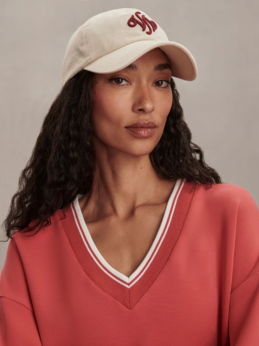 Varley Blithe Cropped Sweat, Baked Apple