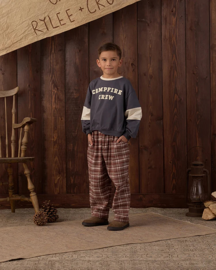 Rylee + Cru Oversized Sweatshirt, Campfire Crew