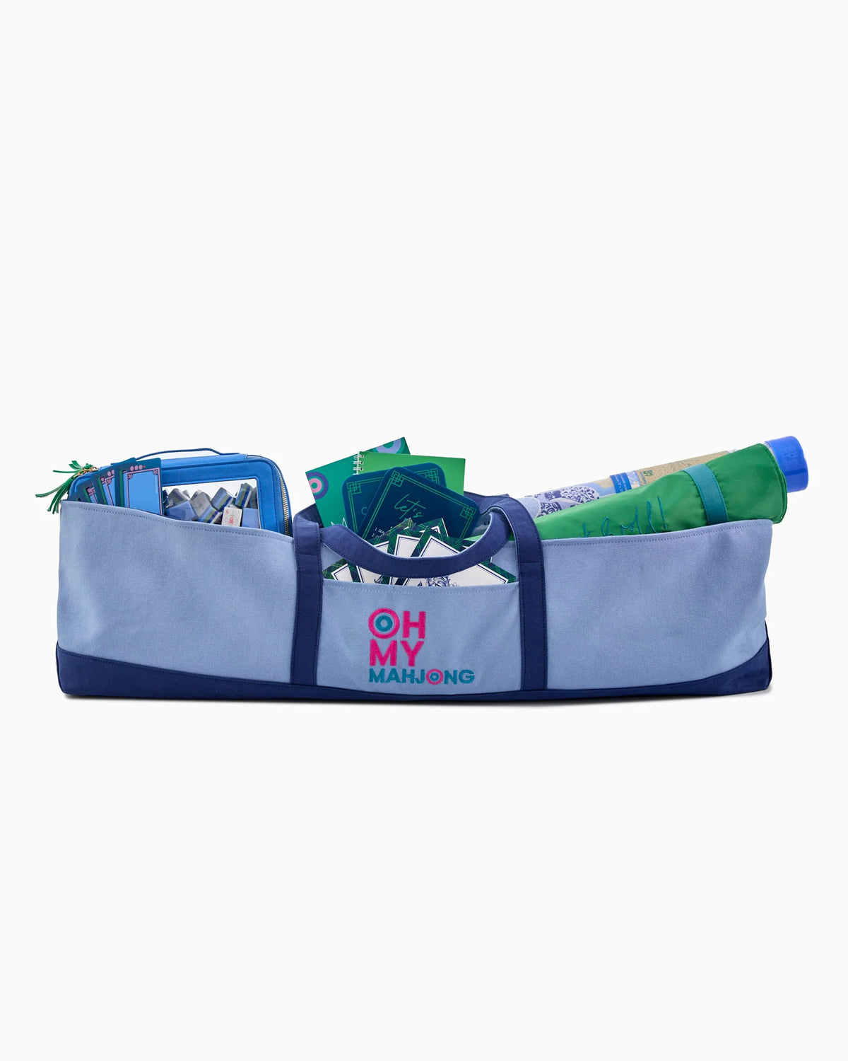 Oh My Mahjong Mat Storage Bag, Blue
