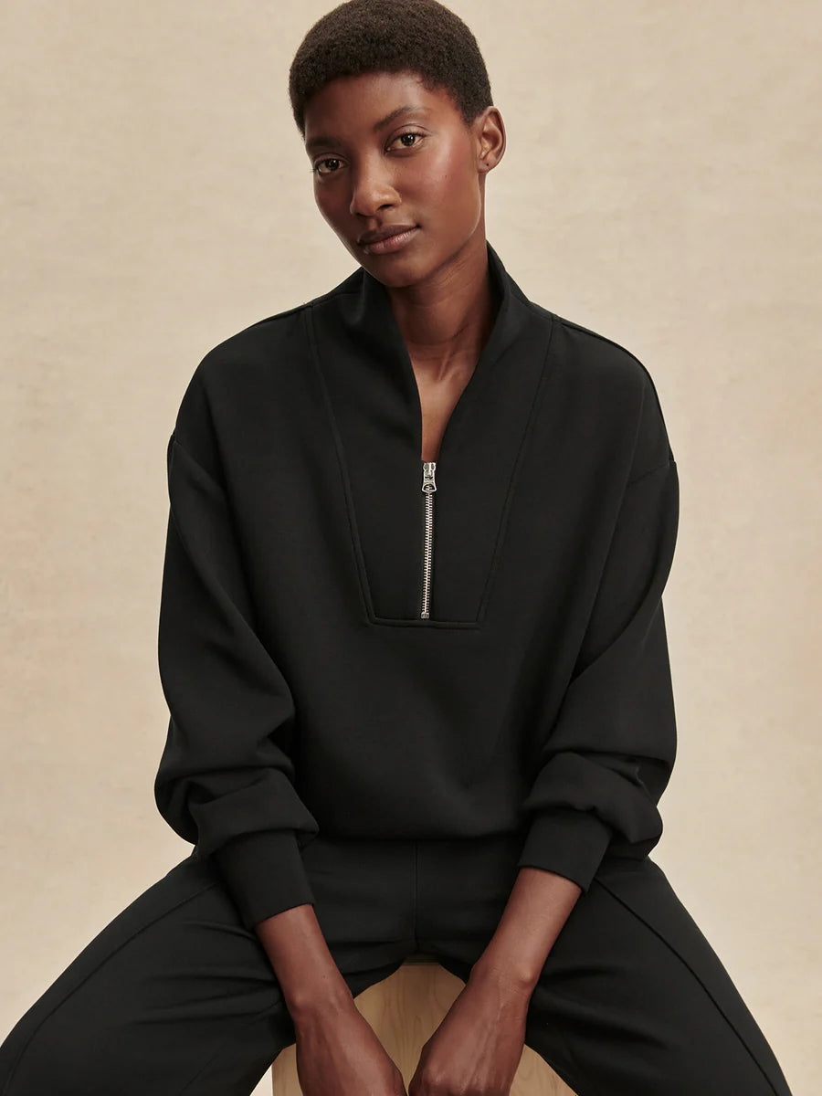 Varley Davidson Sweat, Black