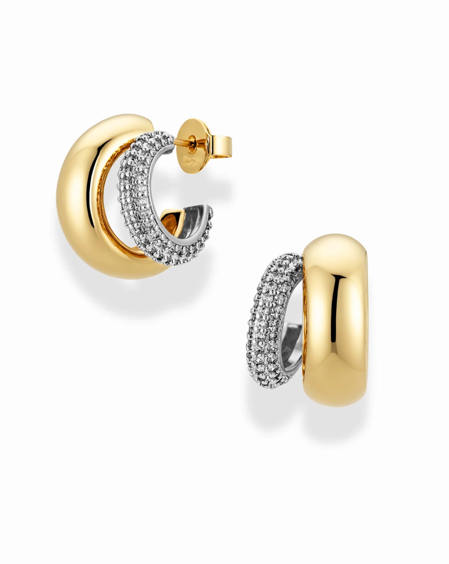 Mod + Jo Conrad Pave Hoops