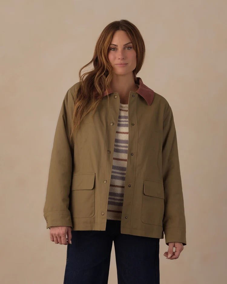 Rylee + Cru Women's Alder Jacket, Olive