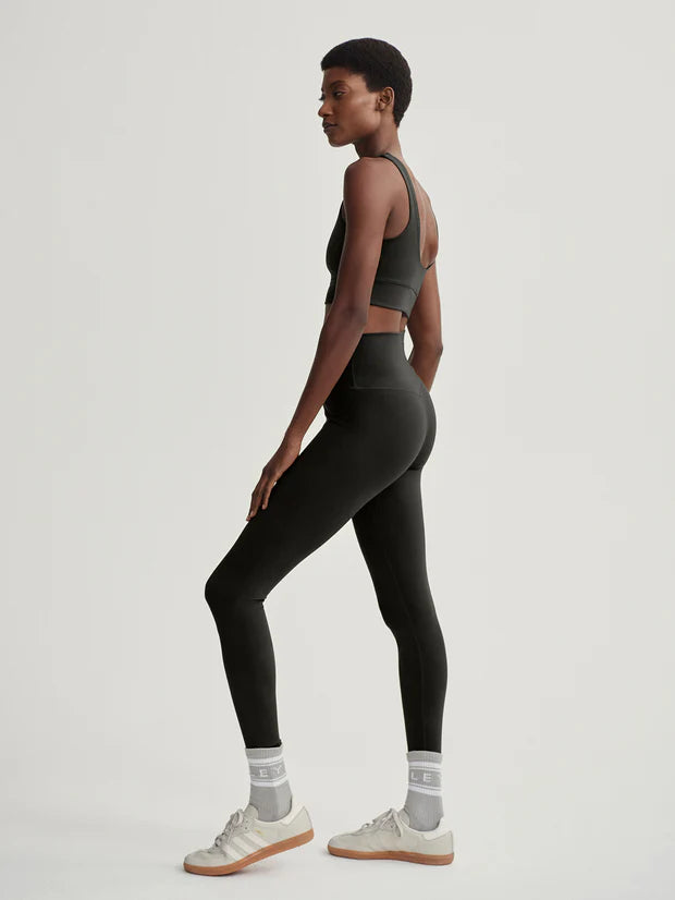 Varley Freesoft High Rise Legging 25, Dark Resin Green