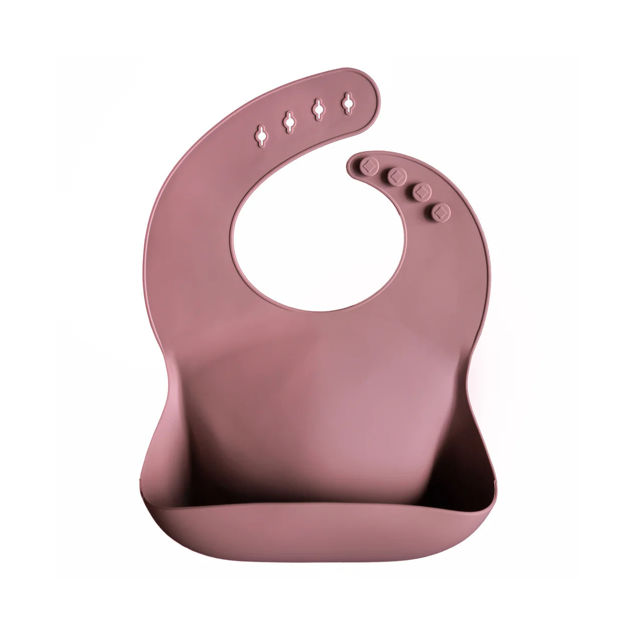 Mushie Silicone Baby Bib - Multiple Options