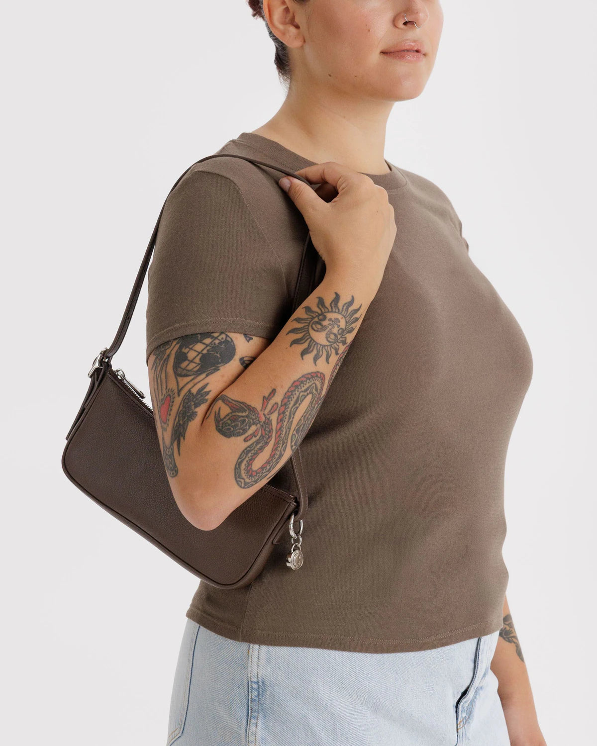Baggu Recycled Leather Pochette - Multiple Options
