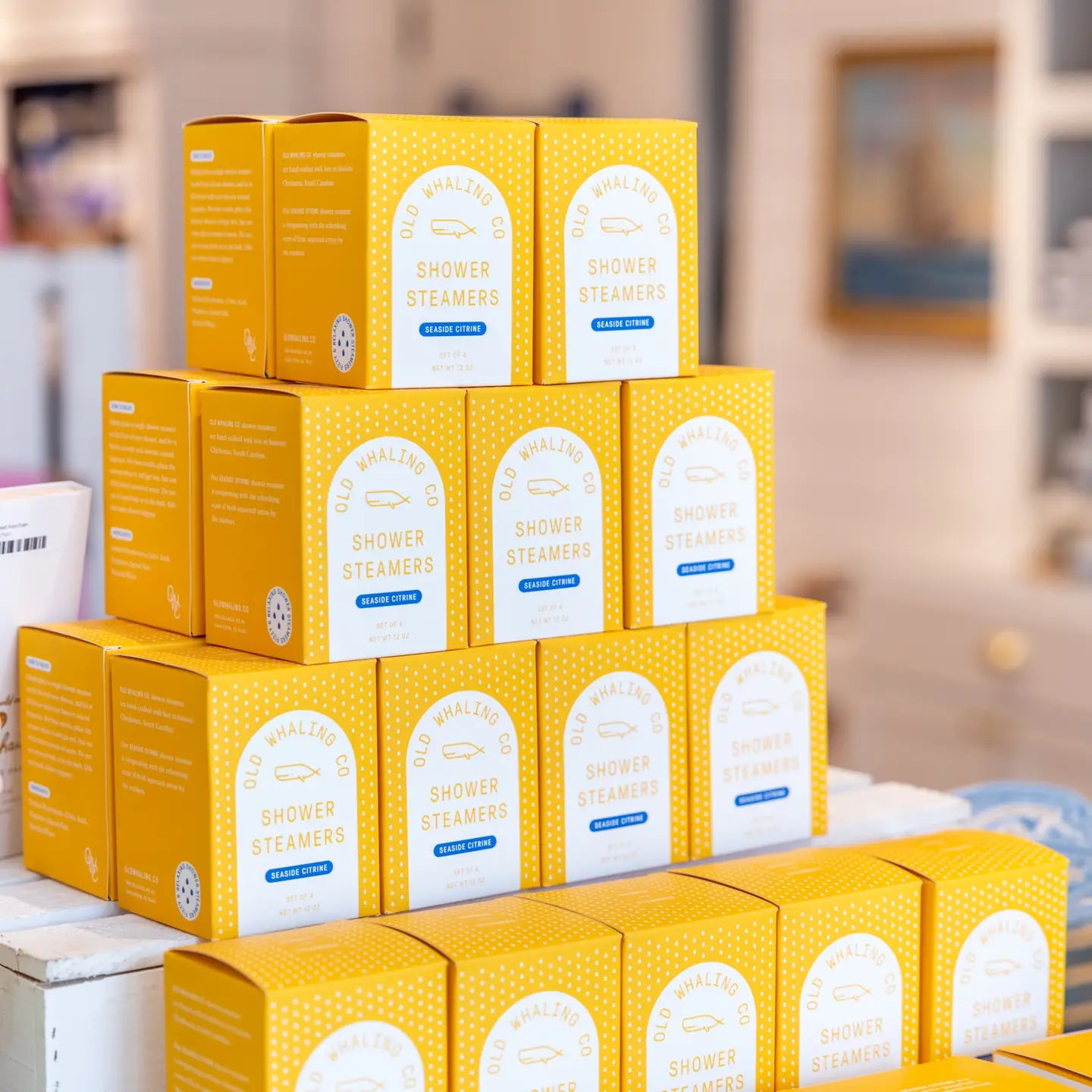 Old Whaling Co Shower Steamer, Seaside Citrine