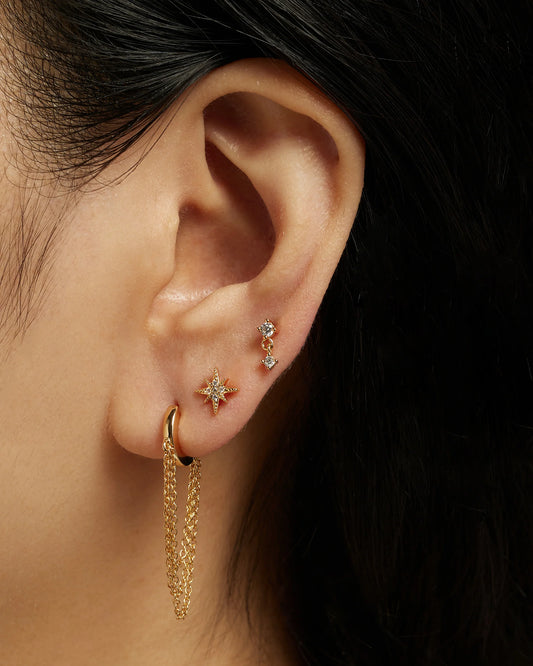 Mod + Jo Petite North Star Studs