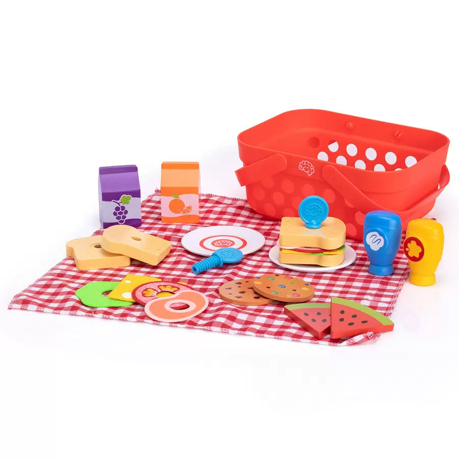 Fat Brain Toy Co. Pretendables Picnic Basket