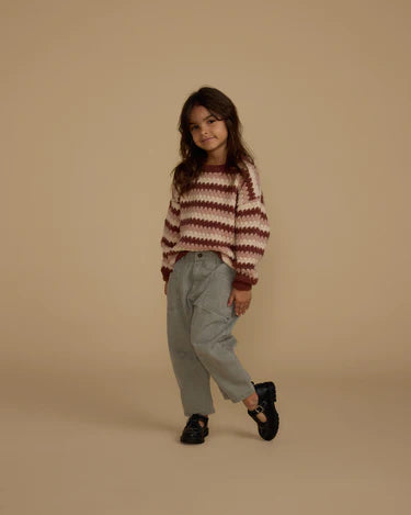 Rylee + Cru Aspen Sweater, Multi Stripe