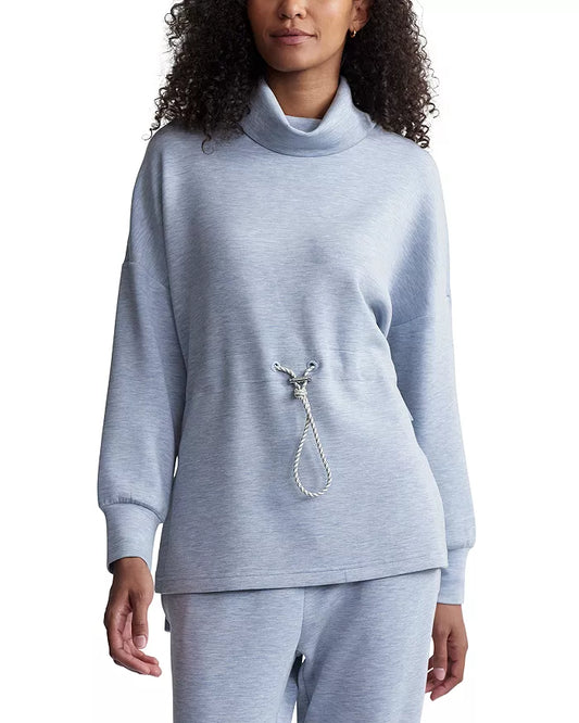 Varley Freya Sweat, Mid Blue Marl