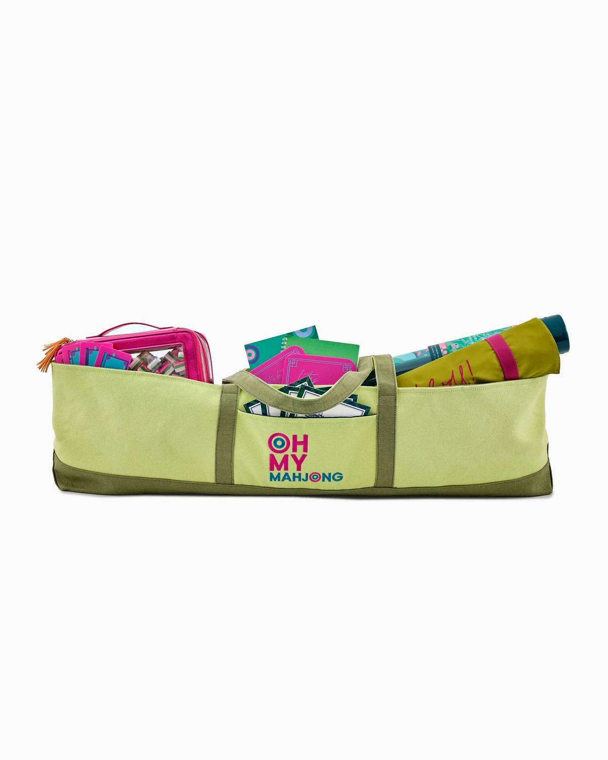 Oh My Mahjong Mat Storage Bag, Green