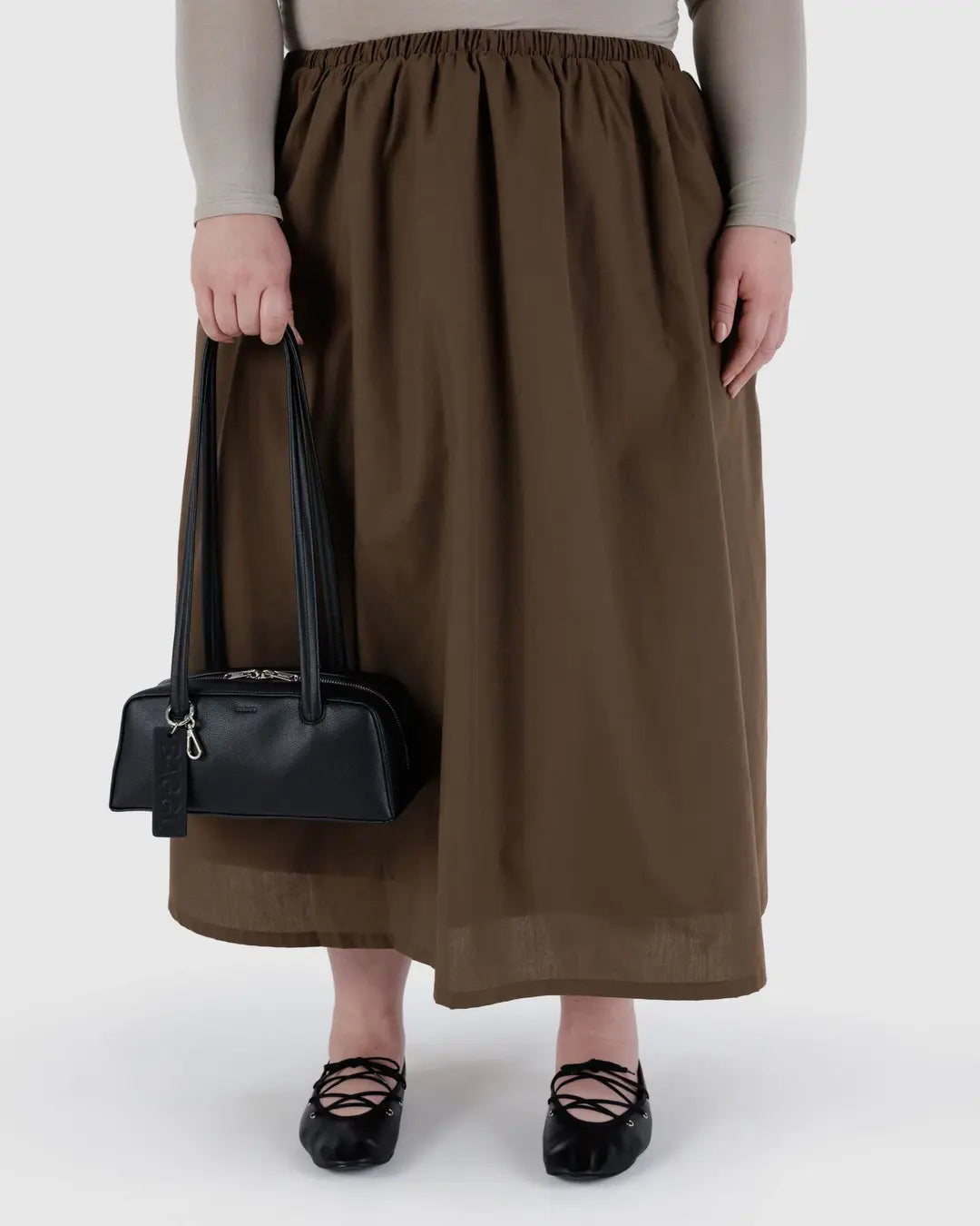 Baggu Small Recycled Leather Bowler Bag - Multiple Options