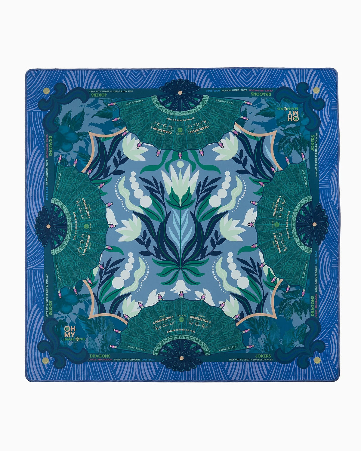 Oh My Mahjong Mat in Tube, Jade