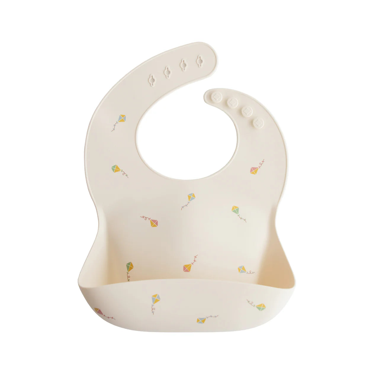 Mushie Silicone Baby Bib - Multiple Options
