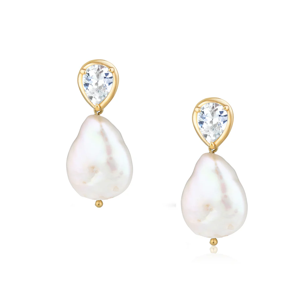 Mod + Jo Bella Pearl Drop Earrings