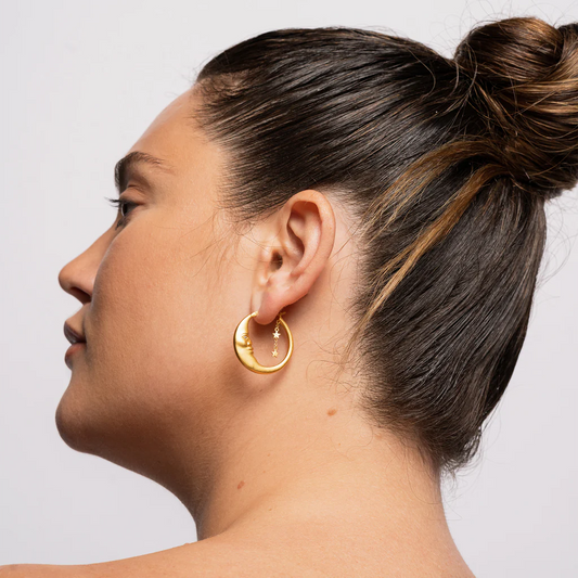 Mod + Jo Luna Hoop Earrings