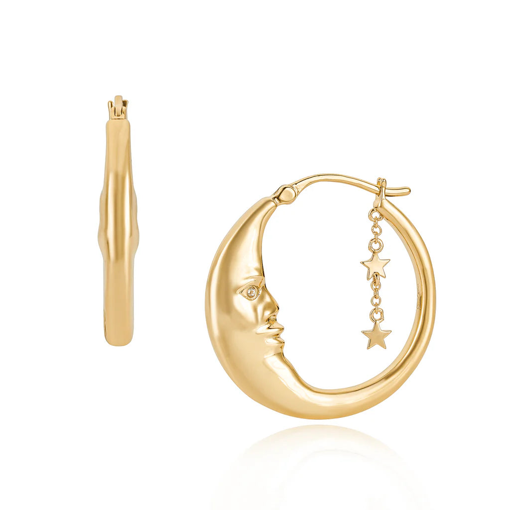 Mod + Jo Luna Hoop Earrings