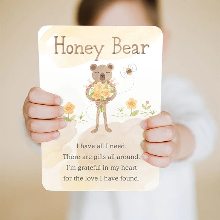 Slumber Kins Gratitude Honey Bear Snuggler